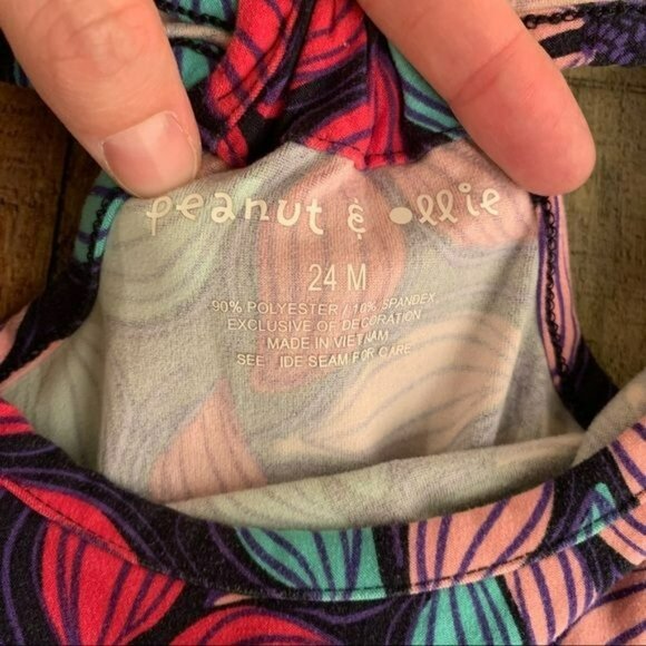 Peanut And Ollie Pink And Blue Tank Dress - 24M - Picture 2 of 7